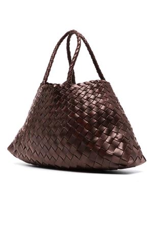 Burnt Brown Santa Croce small tote bag DRAGON DIFFUSION | 8893BRUCIATO